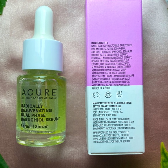 9/$50 or 5/$46 Acure Radically Rejuvenating Dual Phase Bakuchiol Serum - Picture 4 of 4